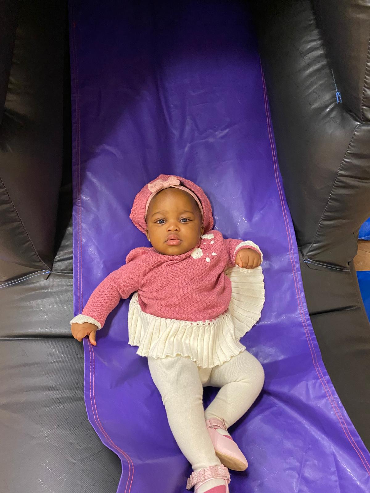 Baby in the creche